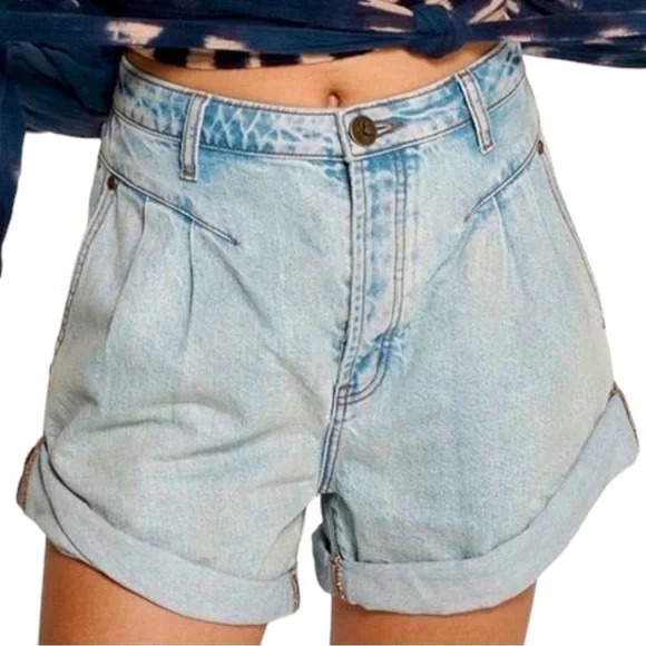 Oneteaspoon KANSAS HIGH-WAIST STREETWALKERS SHORTS - Picture 1 of 15